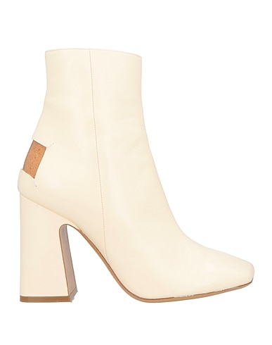 MAISON MARGIELA Stiefelette Off white Leder