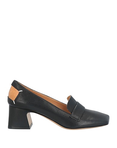 MAISON MARGIELA Mocassino Nero Pelle