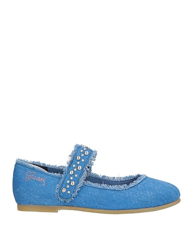GUESS Formal shoes Blue Textile fibers