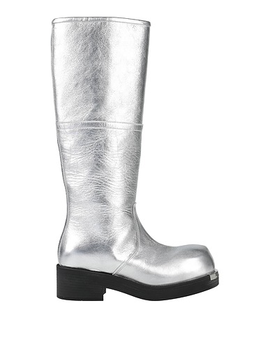 MM6 MAISON MARGIELA Boots Silver Leather