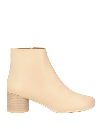 MM6 MAISON MARGIELA Ankle boot Ivory Leather