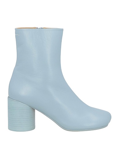 MM6 MAISON MARGIELA Ankle boot Sky blue Leather