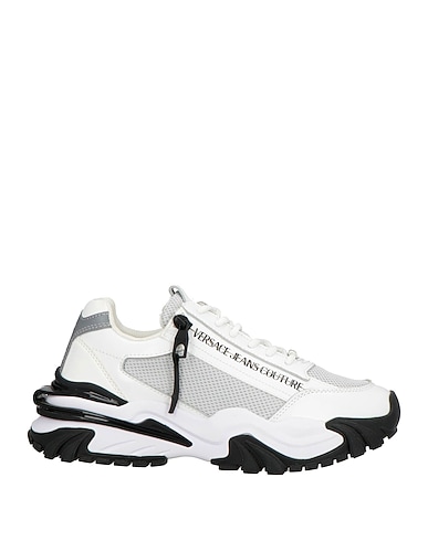 VERSACE JEANS COUTURE Sneakers White Textile fibres