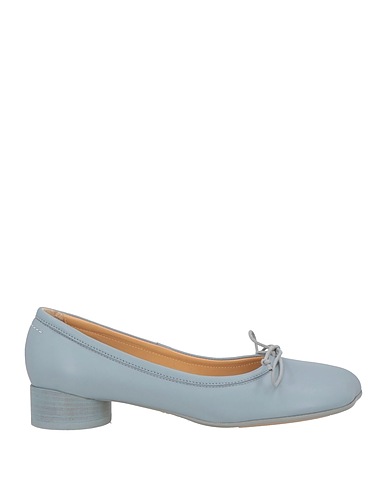 MM6 MAISON MARGIELA Ballet flats Light grey Leather