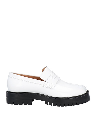 MAISON MARGIELA Loafers White Leather