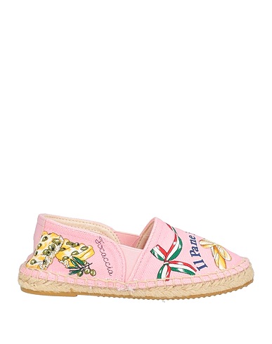 DOLCE&GABBANA Espadrilles Pink Textile fibres, Leather