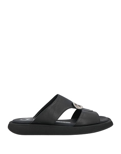 BRUNO BORDESE Sandals Black Leather