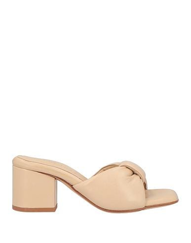 POMME D'OR Sandals Beige Leather