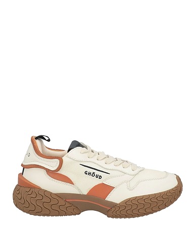 GHŌUD Venice Sneakers Ivory Leather, Textile fibers
