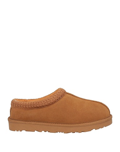 FUNNY DUCK Mules and clogs Camel Leather