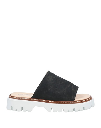 FRU.IT Sandals Black Leather