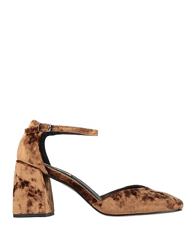 BIBI LOU Pump Brown Textile fibers