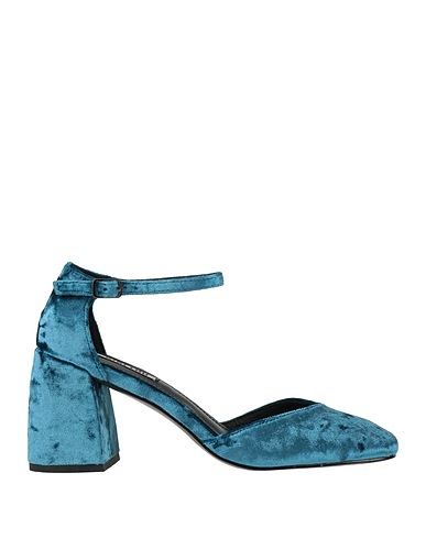 BIBI LOU Décolleté Azzurro Fibre tessili