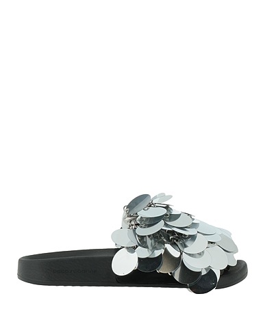 RABANNE Sandalen Silber Andere Fasern