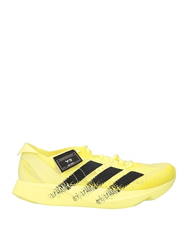 Y-3 Sneakers Yellow Textile fibres, Other Fibres