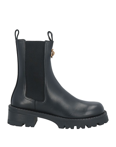 VERSACE Ankle boot Black Leather
