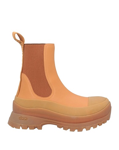STELLA McCARTNEY Ankle boot Brown Textile fibers