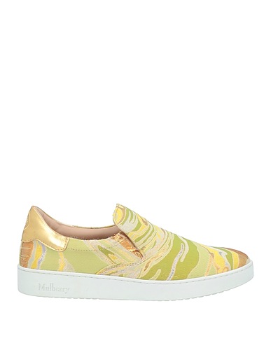 MULBERRY Sneakers Light green Textile fibres