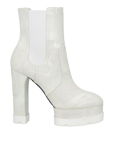 CASADEI Ankle boot White Leather
