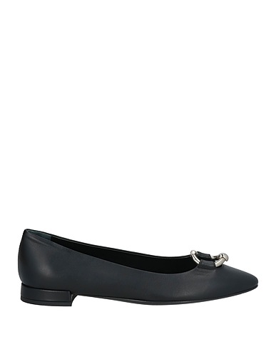 AGL Ballerinas Schwarz Leder