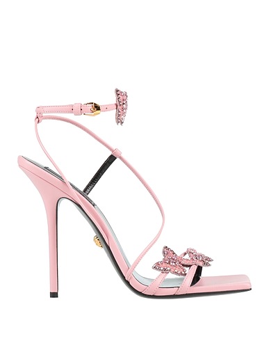 VERSACE Sandals DUA LIPA X VERSACE Pink Leather