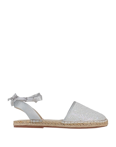 GUESS Espadrilles Silver Textile fibres