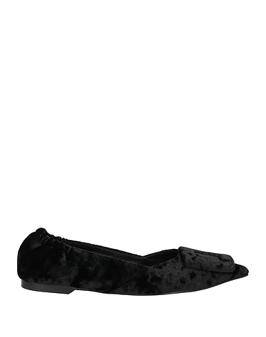 BIBI LOU Ballet flats Black Textile fibers