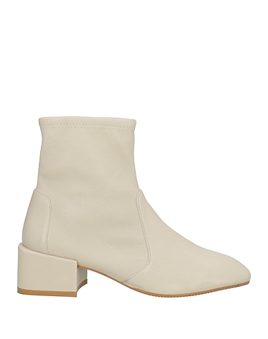 STUART WEITZMAN Ankle boot Ivory Leather