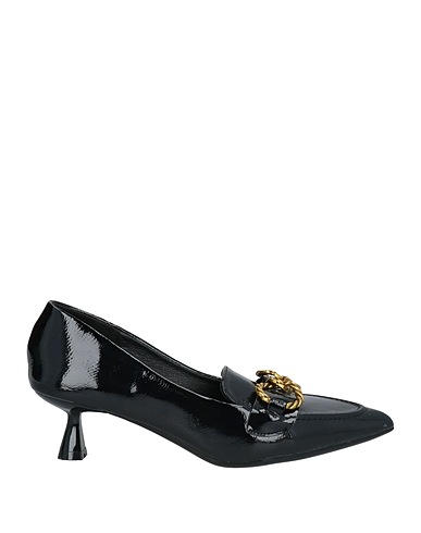 FRANCESCO MILANO Loafers Black Leather