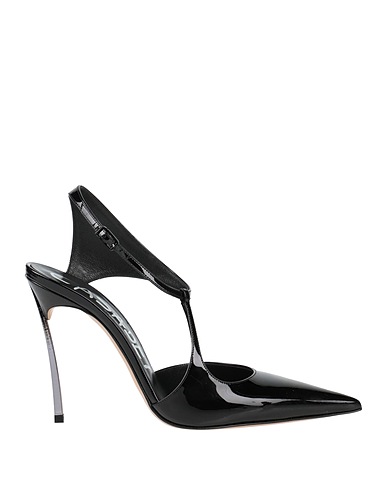 CASADEI Court Black Leather