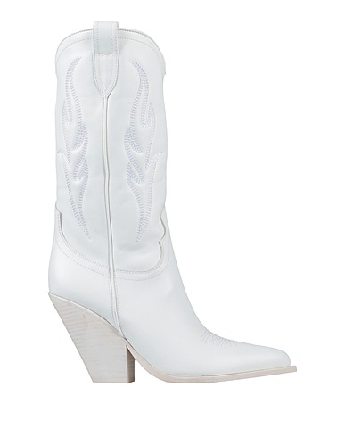 SONORA Boots White Leather