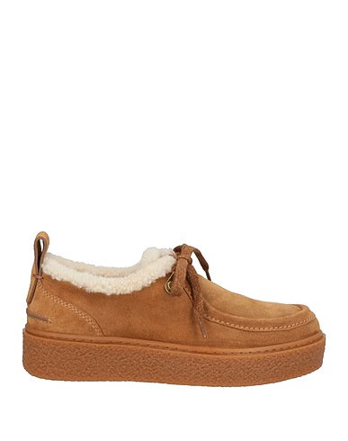 SEE BY CHLOÉ レースアップシューズ キャメル 牛革（カーフ）