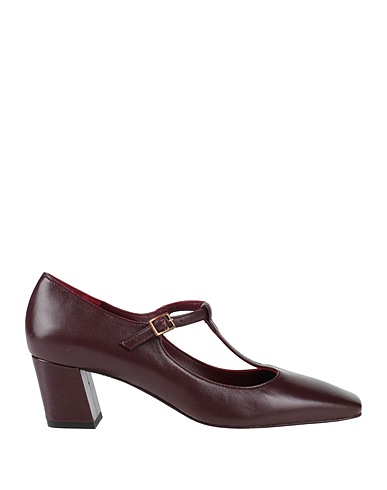 AVRIL GAU Court Plum Leather