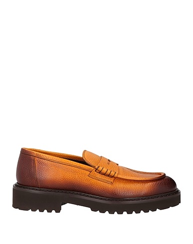 DOUCAL'S Loafers Camel 100% Calfskin