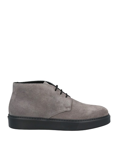 DOUCAL'S Stivaletti Grigio chiaro Pelle