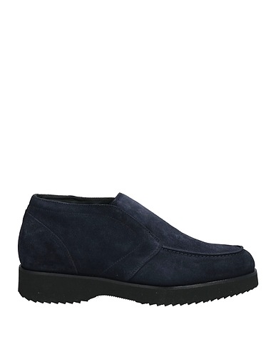 DOUCAL'S Ankle boot Navy blue Leather
