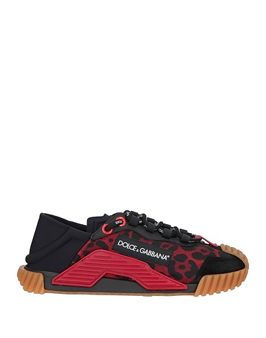 DOLCE&GABBANA Sneakers Fibre tessili, Pelle