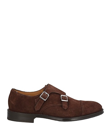 DOUCAL'S Loafers Dark brown Leather