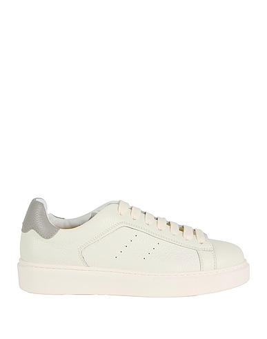 DOUCAL'S Sneakers Light grey Leather