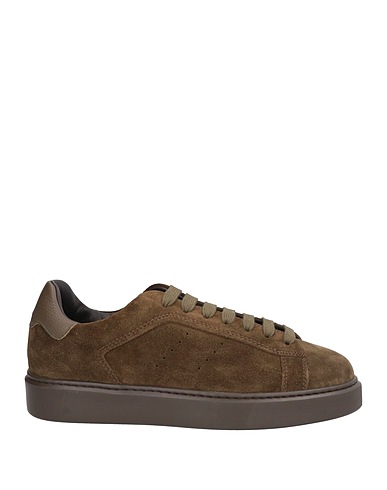 DOUCAL'S Sneakers Militärgrün Leder