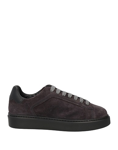 DOUCAL'S Sneakers Charcoal Leather