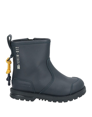 DOLCE&GABBANA Stivaletti Blu notte Pelle di vitello