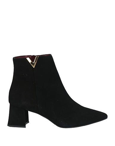 L'AMOUR by ALBANO Ankle boot Black Leather