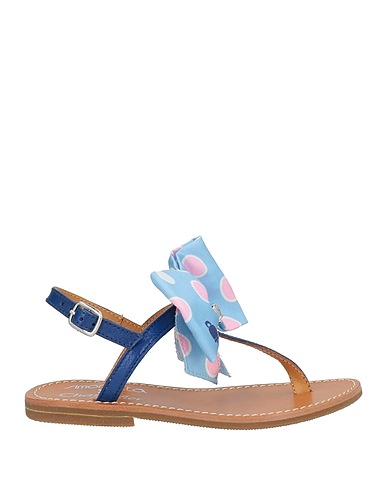 SIMONETTA Flip flops Blue Leather