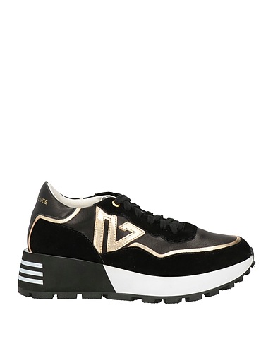 EMANUÉLLE VEE Sneakers Nero Pelle, Fibre tessili