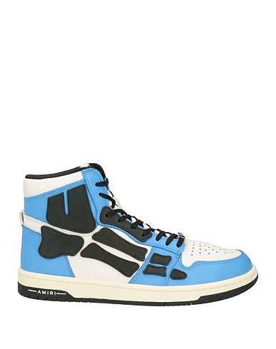 AMIRI Sneakers Azure Leather, Textile fibers