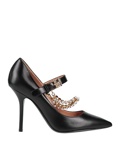 MOSCHINO Pump Black Leather