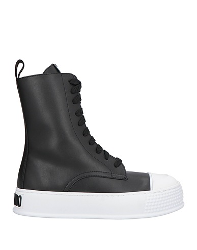 MOSCHINO Sneakers Black Textile fibres