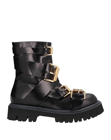 MOSCHINO Ankle boot Black Leather
