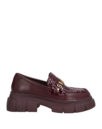 GAëLLE Paris Loafers Burgundy Textile fibres